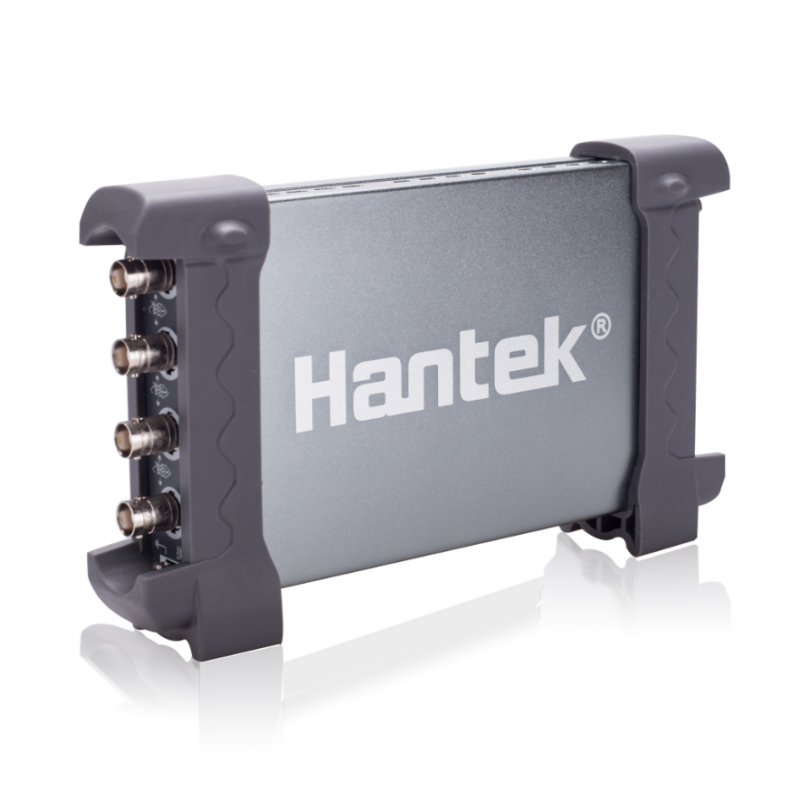 HANTEK 6204BD 4CH USB PC oscilloscopio portatile 200MHz e 25MHz Generatore di segnale 