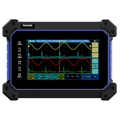 Hantek TO1204D Oscilloscopio tattile portatile 4 canali / 250 MHz con generatore di segnale e multimetro