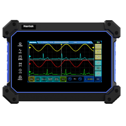 Hantek TO1112C Oscilloscopio tattile portatile 2 canali / 110 MHz con multimetro